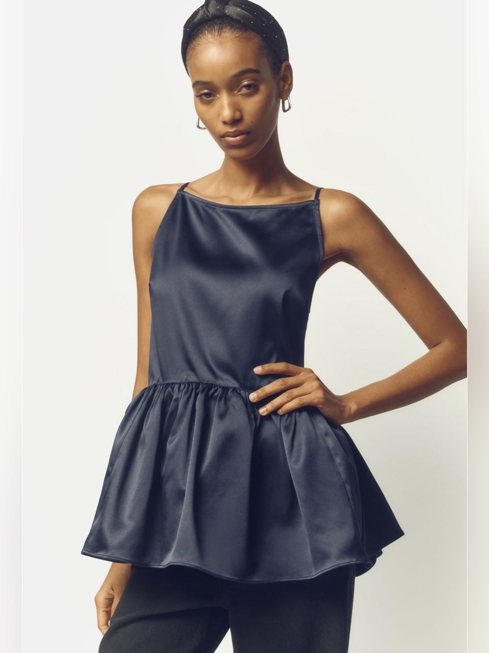 By Anthropologie Silky babydoll Top